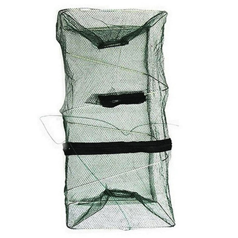 AUTES Automatic Telescopic Shrimp Trap for Crabbing and Fishing, Foldable  Net Cage for Crab, Lobster, Shrimp, Minnow, and Crawdad