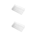 thumbnail image 4 of Maytalsory Durable And Long-lasting Cosmetic Box With Compact Stylish Appearance Plastic Makeup Organizer Storage Organizer Makeup 36 grids 2Set, 4 of 6