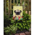 thumbnail image 2 of Carolines Treasures BB1944GF Fawn Pug Easter Egg Hunt Flag Garden, 2 of 3