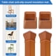 thumbnail image 5 of Protectores de patas de silla de silicona D Cubierta de base de taburete resistente al desgaste Durable, 5 of 9
