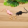 thumbnail image 3 of 16 piezas de rata falsa Kawaii ratón miniatura ratones ornamento Halloween dormitorio jardín decoraciones, 3 of 5