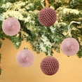 thumbnail image 3 of 12 Piezas Adornos de Bolas de Navidad Bola de Espuma de Lentejuelas con Purpurina de 8 cm Decoraciones Navideñas Inastillables Bolas de Árbol Bolas Colgantes de Navidad para Árboles de Navidad, 3 of 5