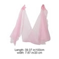 thumbnail image 2 of Hzzsbu Organza Arm Sleeves Elegant Tulle Sleeves Chinese Hanfu Water Sleeves for Wedding Dress Ethnic Dance Dress Accessories, 2 of 7