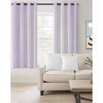 thumbnail image 2 of Gradient Purple Blackout Curtains for Bedroom Living Room Darkening Curtains 63 Inches Long Ombre Abstract Bubbles Modern Window Curtain 2 Panels Set Insulated Window Treatment Grommet Drapes 42"x63", 2 of 9