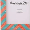 thumbnail image 2 of Handicrafts Home Photo Picture Frames 4" X 6" Candy Cane Melon Twist 2 Pack, 2 of 7