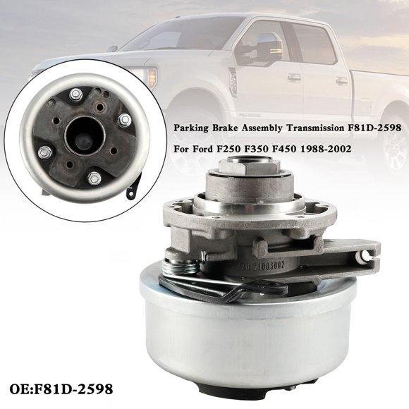Transmisión del conjunto del freno de estacionamiento F81D-2598 para Ford F250 F350 F450 1988-2002
