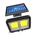 thumbnail image 2 of Cateissary Lámpara de pared solar para exteriores, impermeable, tipo dividido, para jardín, villa, farola LED para porche, patio, 150 COB, 2 of 5