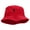 Red, variant on Skater Symbol Embroidered Bucket Hat - Khaki OSFM