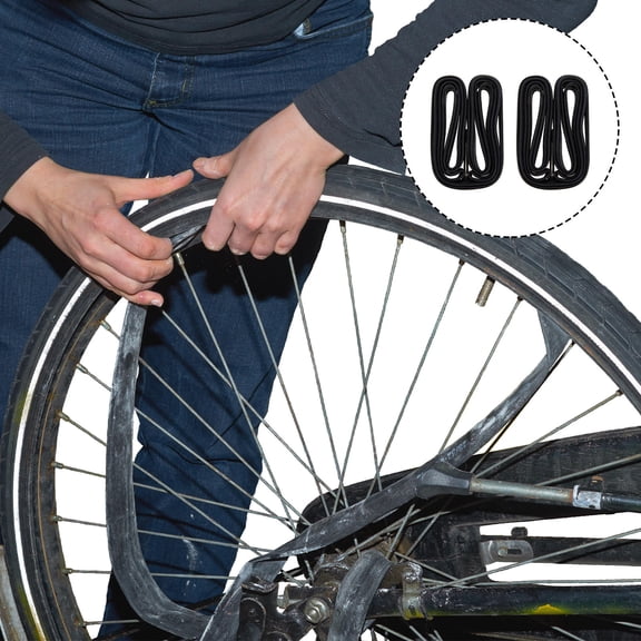 TABLZONE 2-Pack Bike Inner Tubes Anti-Puncture Tear-Resistant Replacement for Mountain and Road Bikes