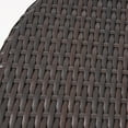 thumbnail image 5 of Noble House Palmer Outdoor 26" Round Wicker Bar Table, Multibrown, 5 of 7