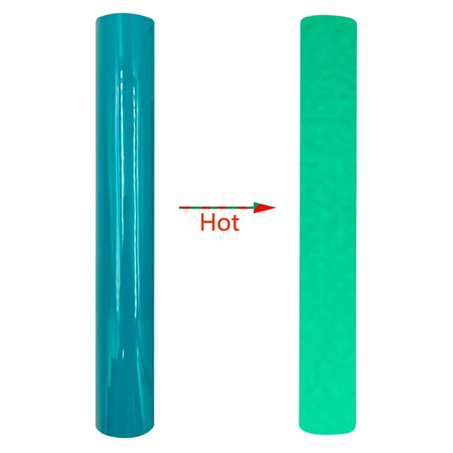 Cqxid Office&Craft&Stationery Under $5 Heat Discoloration Lettering Film Self-adhesive Vinyl Lettering Film DIY Sticker