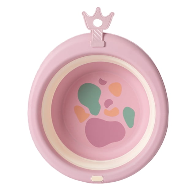 Lavabo para bebé portátil Adorable Cara infantil Bañera Práctica Bebé Cuenca