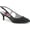 Black, variant on Women's Pleaser Pink Label Kitten-02 Slingback Pump