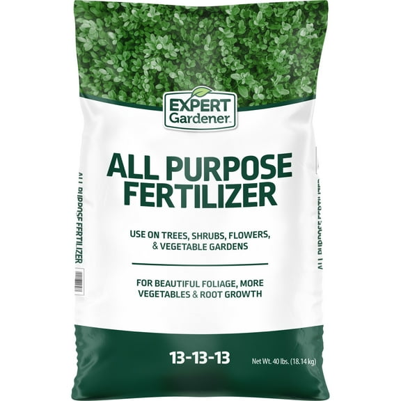 Expert Gardener All Purpose Plant Food Fertilizer 13-13-13 Formula; 40 lb.