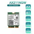 thumbnail image 5 of AX211NGW WiFi 6E Tri Band 2.4G/5G/6Ghz Wireless Network Wifi Card, 5 of 5