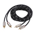 thumbnail image 2 of Cable Amplificador De Coche, Cable De Audio Macho De Alta Eficiencia Sin Enredos Para Sistema Hi-Fi Para Receptor A/V Para Grabadora Cergrey 2,0 m/6,56 pies, 2 of 8