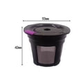 thumbnail image 2 of Reusable K Cups, Refillable K Cups Coffee Filters, Stainless Mesh Reusable Coffee Pods Compatible With Keurig 1.0 Or 2.0, 2 of 5