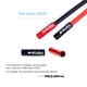 thumbnail image 5 of Extremos De Cable De Bicicleta 10 Uds. De tapa de extremo de Cable de bicicleta de riesgo, punta de Cable de freno de cambio de bicicleta de carretera (negro 4mm), 5 of 5