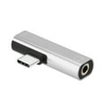 LYTiang USBC To 3.5mm Type C Adapter. 2 In 1 Audio 3.5mm Adapter For