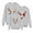 A03-Grey, variant on Towmus Matching Family Christmas Clothes Cute Elk Print Graphic Tops Fall Crew Neck Sweatshirt Loungewear for Parents Couples Kids