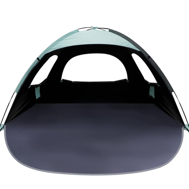 Carpa de Playa WhiteFang Portátil con Protección Solar Anti-UV para 3 Personas