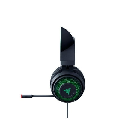 Razer - Kraken Kitty Wired THX Spatial Audio Gaming Headset for PC with Chroma RGB Lighting - Black