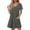 Gray A, variant on Ndbuld Plus Size Summer Dress for Women Womens Summer Short Sleeve Casual Dresses V-Neck Dress with Pockets Black 2XL