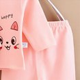 thumbnail image 4 of CAUYDY Infant Girls Outfits Preemie Boys Clothes Unisex Baby Layette 2 Long Sleeve Shirt + 2 Pants + Hat + Bib + Bellyband 7 Pieces Soft Set Fall Sizes 0-3 Months,Pink, 4 of 5