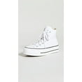 thumbnail image 2 of Converse Chuck Taylor All Star Lift High Top Sneakers, White/Black/White, Men's 9.5 / Women's 11.5 Medium US, 2 of 5