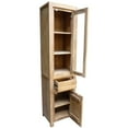 thumbnail image 4 of Recycled Teak Wood Solo Cupboard / Curio Cabinet, 4 of 5