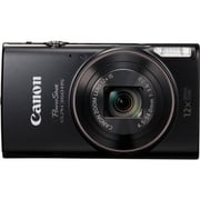 Canon PowerShot IXY 650 (ELPH 360) HS Digital Camera + 128GB Extreme PRO Memory + Case, Grip, Software Pack (Essential Bundle) Black (International Version)