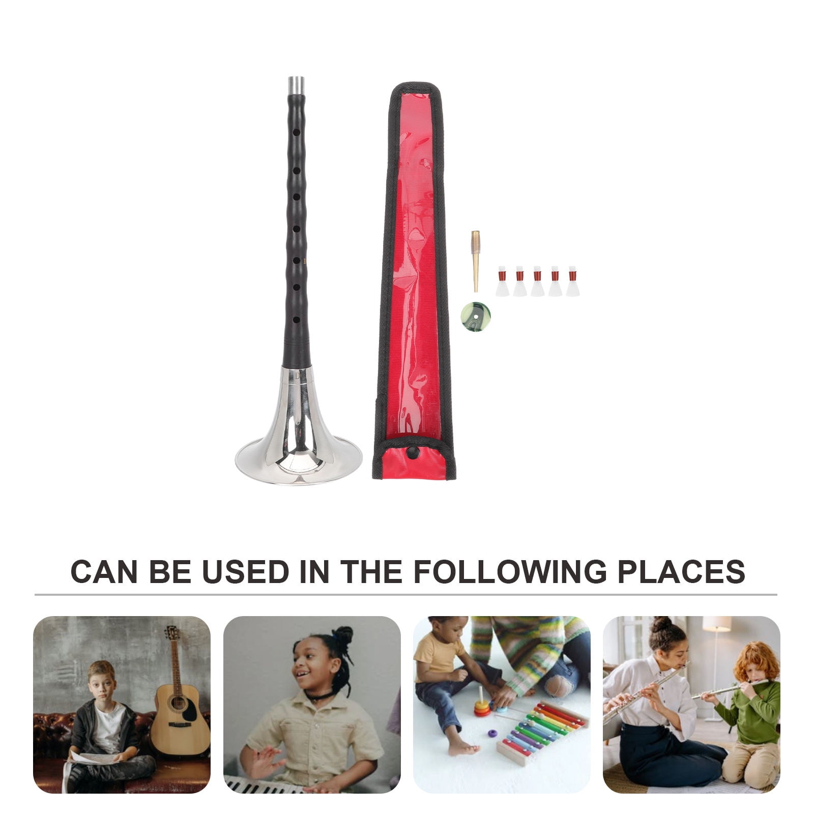 SWETRACE 1 Set Practical Music Instrument Suona Instrument Wood for Beginners