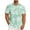 Mint Green, variant on Mens Short Sleeve Button Up Short Sleeve Men Dress Shirts Mens Summer Button Down White Dress Shirt Men Short Sleeve New Trending