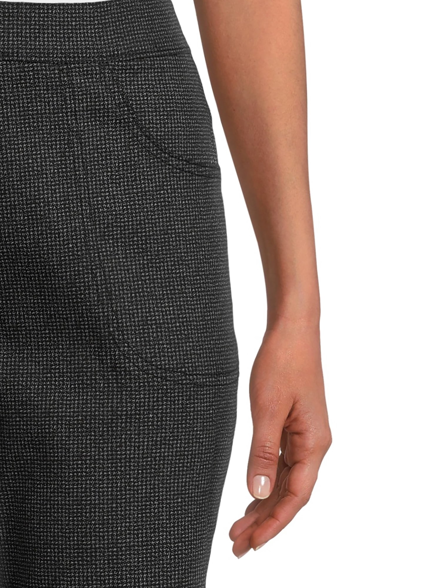 RealSize Women's Stretch Pull On Pants with Pockets, 29" Inseam for Regular, Sizes XS-XXL