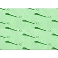 thumbnail image 1 of Ahgly Company Indoor Rectangle Patterned Mint Green Area Rugs, 2' x 4', 1 of 6