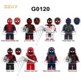thumbnail image 2 of Spider Heroes Gran Responsabilidad Púrpura Reign Traje Crimson Cowl Man Película Construcción Bloque Figura Juguetes Para Niños G0120, 2 of 4