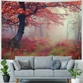 thumbnail image 4 of FUMJ Forest Tapestry, Tapestry Aesthetic Wall Tapestry Magic Tapestry Home Decoration Tapestry Curtain Living Room Party, 4 of 6