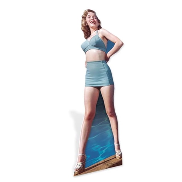 Star Cutouts SC244 Découpe Bikini Bleu Marroe - 67 x 25 x 1 Po