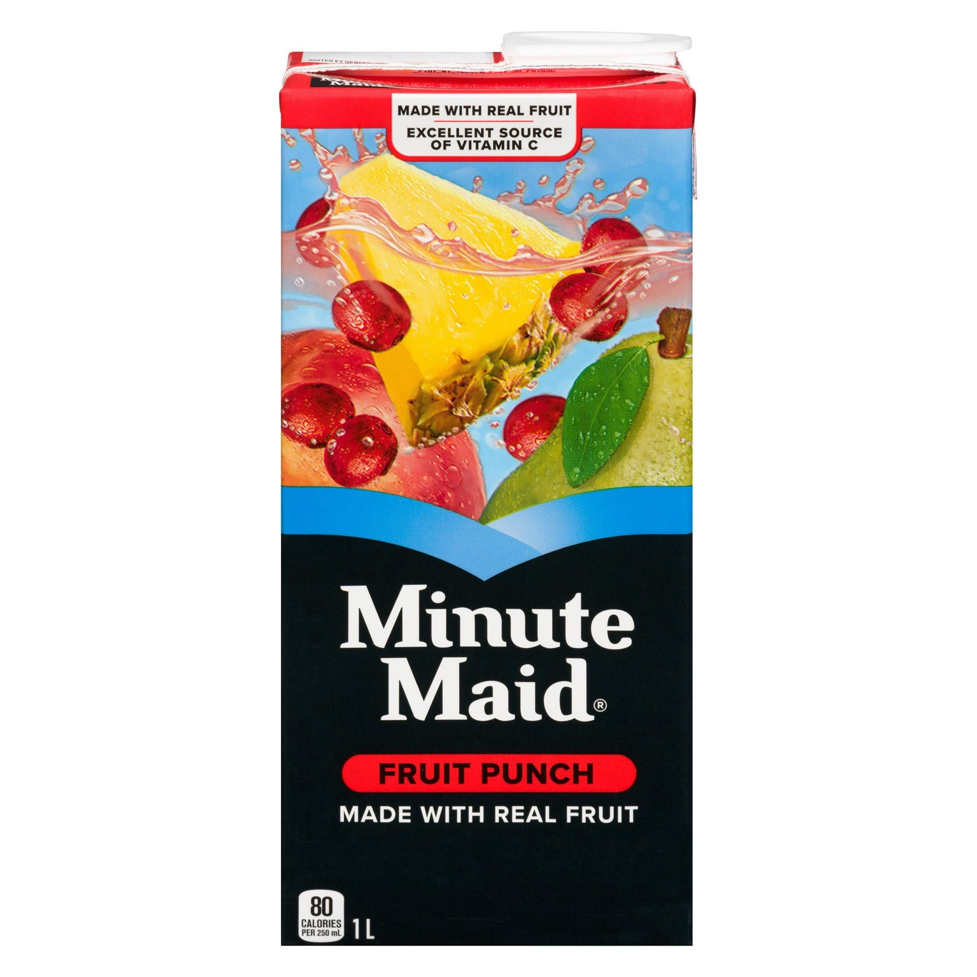 Minute Maid Fruit Punch Carton, 1 Liter, 1L