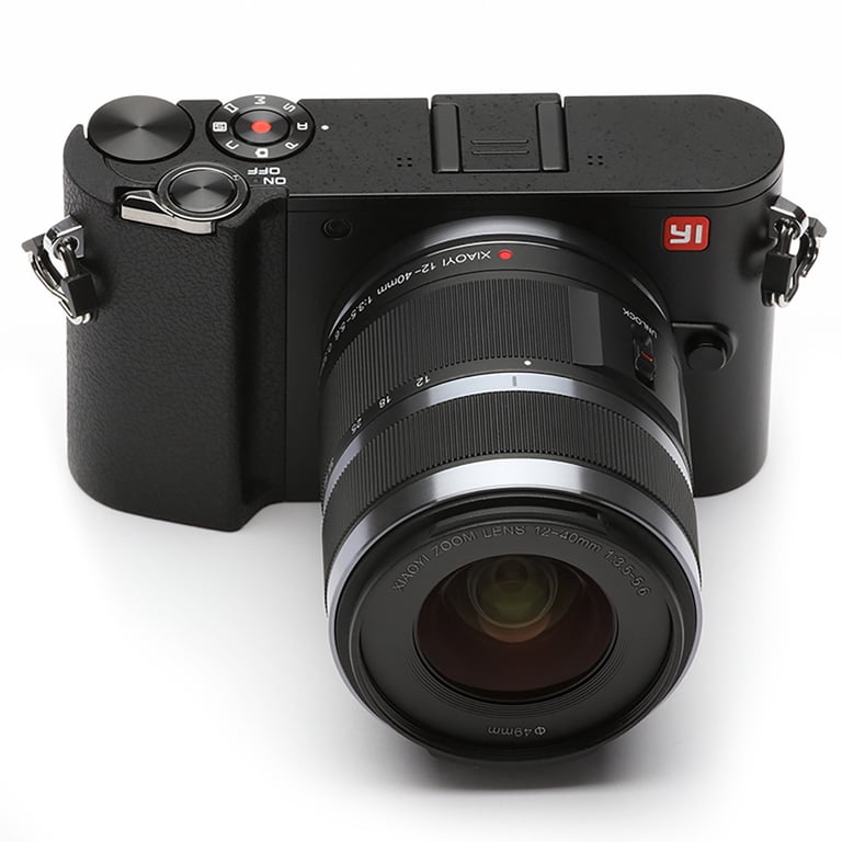 Yi M1 Mirrorless with 12-40mm F3.5-5.6 Lens - Storm Black 