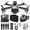 Grey, variant on Blue Fpv Drone With 1080P Double Camera, 2.4G Wifi Fpv Quadcopter With Headless Follow Me Altitude Hold, Remote Control Toy For Kids Adults Beginners, 11X11X2.8In 0.77Lb