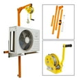thumbnail image 6 of Air Conditioner Installation Lifting Crane Tool, 10m Stainless Steel Conditioner Outside Installation Bracket, Crane Lift Special Hanger Pulley, Can Hold Up to 1200 lbs, 6 of 7