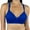 Blue, variant on ToBeInStyle Women's Pull-Over Racerback Sports Bra w/Jennifer Sport Text Print
