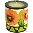 thumbnail image 2 of Beeswax Hand Crafted Nature Inlay Pillar Candle - Medium, 2 of 2