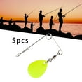 thumbnail image 2 of 5 señuelos de pesca artificiales para lago, con anzuelo. Gotas de agua L, 2 of 9