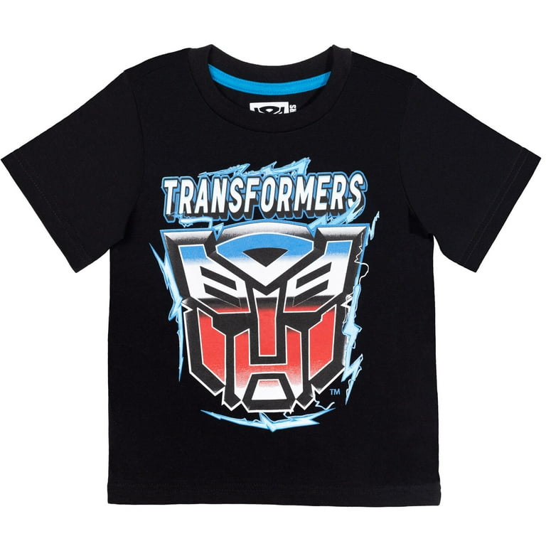 Transformers shirts on sale for toddlers