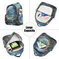 thumbnail image 5 of FORMRS Mini Backpack Purse for Women Travel Daypack Casual Shoulder Bag, Crystal Moon, 5 of 7