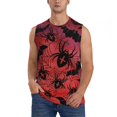 thumbnail image 1 of Balery Bats And Spiders Camisetas sin mangas para hombre, absorbe la humedad y protege contra el mal olor.-Medium, 1 of 7