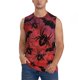 thumbnail image 1 of Balery Bats And Spiders Camisetas sin mangas para hombre, absorbe la humedad y protege contra el mal olor.-X-Large, 1 of 7