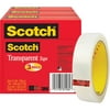 Scotch, MMM600723PK, Transparent Tap, 3 / Pack, Clear